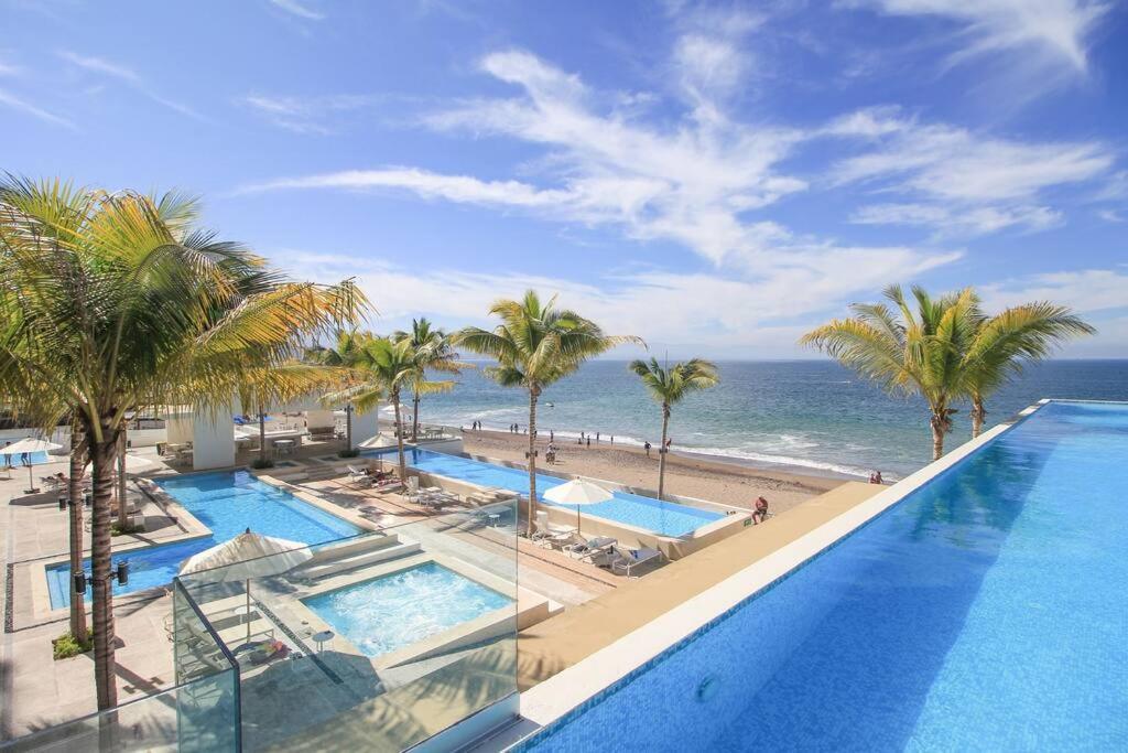 Harbor 7010 By Moikkarentals Beachfront 600Mb Wifi Puerto Vallarta Ngoại thất bức ảnh